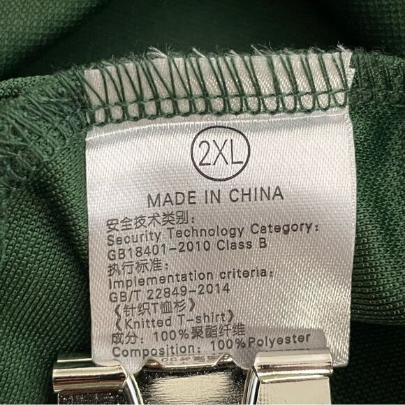 Outsideca‎ Tactical Shirt Mens 2XLHook & Loop Sleeve Patch Solid Green Shooting - Picture 13 of 15